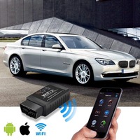 2024 más nuevo ELM327 V1.5 escáner lector de código de coche OBD2 WIFI herramienta de diagnóstico para iPhone IOS /Android automotriz obd2 escáner
