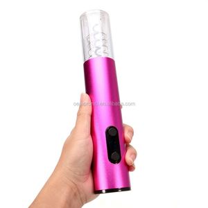 Abridor de vino eléctrico de alta calidad con Sacacorchos de plástico redondo de acero inoxidable - Product Image 2