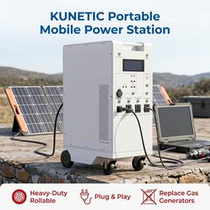 Estación de Energía Portátil de Emergencia de 3000W 5000W 10000W, Batería LiFePO4 de 5120Wh 10240Wh 14336Wh, Sistemas de Generador Solar Móvil - Product Image 2