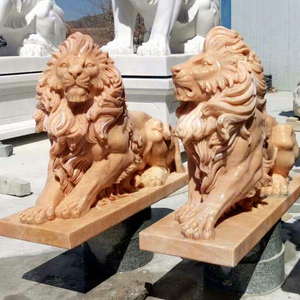 <span class=keywords><strong>Escultura</strong></span> <span class=keywords><strong>De</strong></span> León <span class=keywords><strong>de</strong></span> mármol Natural <span class=keywords><strong>de</strong></span> tamaño pequeño exterior Par <span class=keywords><strong>de</strong></span> Estatua <span class=keywords><strong>de</strong></span> león <span class=keywords><strong>de</strong></span> piedra - Product Image 1