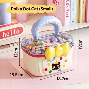 Étui de rangement portable à grande capacité avec compartiments pour pinces à cheveux, élastiques, bandeaux et bijoux pour filles - Product Image 6