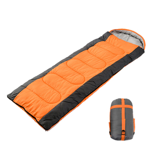 <span class=keywords><strong>Sac</strong></span> <span class=keywords><strong>de</strong></span> <span class=keywords><strong>couchage</strong></span> à capuche enveloppant en taffetas 190T à fibres creuses, 5 températures, coupleable, OEM, MOQ 10 pièces - Product Image 1