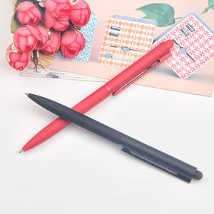 Stylo bille en métal personnalisé avec logo, pointe de 1,0 mm, encre bleue/noire non effaçable, pour cadeaux promotionnels, usage professionnel et scolaire - Product Image 3