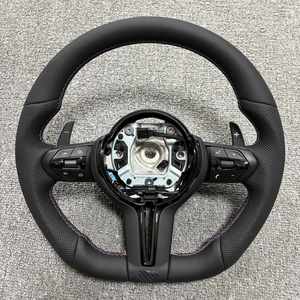 Volante Deportivo M de Cuero y Fibra de Carbono para <span class=keywords><strong>BMW</strong></span> F10/F30/F32/F35/F20/F21/F25/X5 M3/M4/M5/M6/E71-E90/<span class=keywords><strong>320i</strong></span>/530i - Product Image 2