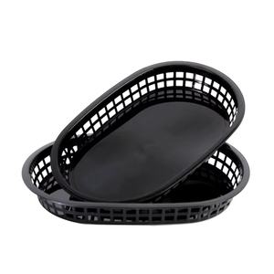 Bandeja de Plástico para Servir, Cestas para Comida Rápida, Pollo, Hamburguesas, Sándwiches, Papas Fritas, Suministros para Restaurantes, Servicio de Alimentos - Product Image 1