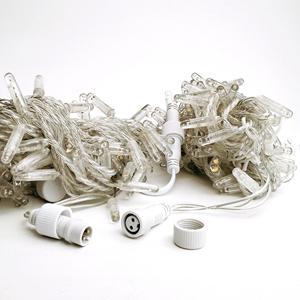 Guirnalda de Luces LED IP65 de 100M, 1000 LED, Cable de PVC en Maceta, Blanco Cálido, Extensible, Fácil de Instalar, Comercial para Exteriores, Ra90, Inalámbrico - Product Image 2