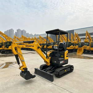 Nouvelle pelle sur chenilles Shantui SE17SR, capacité de la benne de 0,04 m³, jaune, compacte, haute efficacité, pour moteur D902 - Product Image 2