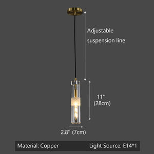 Pour MEEROSEE Simple Creative Art Déco En Laiton LED <span class=keywords><strong>Suspension</strong></span> <span class=keywords><strong>Luminaire</strong></span> 400k6055 Tête Unique Petit Lustre pour Bureau À Domicile - Product Image 4