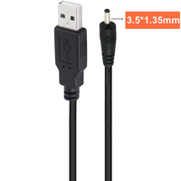 Câble de charge USB-A vers plusieurs tailles de connecteurs DC pour iPhone (cuivre)