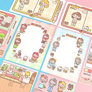 Muzili - Pegatinas Personalizadas para Tarjetas Postales, Diario, Hoja de Pegatinas Kawaii con Diversos Diseños, Pegatinas Lindas para Decorar para Niñas - Product Image 4