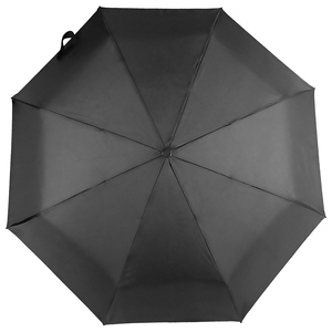 Parapluie automatique à 3 plis avec logo personnalisé, coupe-vent, protection UV, revêtement noir, renforcé, compact, cadeau d'affaires, parapluie de voyage - Product Image 5