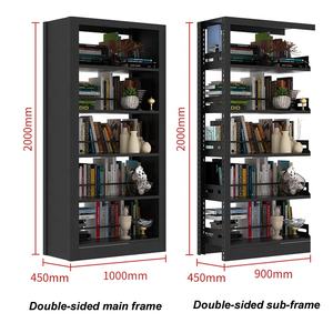 Libreria Moderna <span class=keywords><strong>in</strong></span> <span class=keywords><strong>Metallo</strong></span> Personalizzata Outstar per Casa e Studio, Grande Scaffale Bestseller dalla Cina - Product Image 3