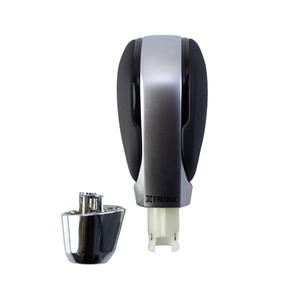 Pommeau de levier de vitesse Renault en cuir argenté ergonomique pour Koleos, accessoire intérieur pour transmission automatique - Product Image 4