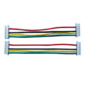 Kablo Demeti XH2.54 <span class=keywords><strong>2</strong></span> Pinli Çift Başlı Bağlantı Terminal Kablosu 4P Elektronik Hat - Product Image 1