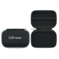 Étui pour oxymètre de pouls EVA avec fermeture éclair, écologique, personnalisable, portable, de protection pour les voyages