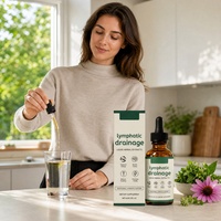 Complément Alimentaire Liquide Oral Naturel pour le Soutien Lymphatique Traditionnel, Vitamines, 60 ml, Durée de Conservation de 24 Mois, Soutien Immunitaire pour Adultes