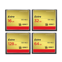Tarjeta de Memoria CompactFlash 100% Original de 32 GB, 64 GB, 120 MB/s, Tarjeta CF, Tarjeta de Memoria Flash de 128 GB, Carte Mémoire para Cámara