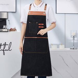 Vêtements de salon couleur violette en coton, uniformes de serveur de restaurant coréen, tablier de cuisine personnalisé de haute qualité - Product Image 1