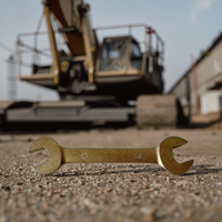 Llave Inglesa Industrial de Doble Boca de 7*9mm, de Bronce de Aluminio Antichispas, Ligera, de Alta Calidad, Herramientas Manuales para Bricolaje, Hecho en China