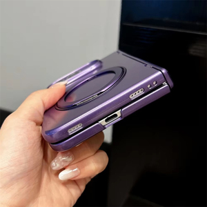 Étui magnétique rotatif avec support pour iPhone Duo, protection mate de la charnière, compatible avec la charge sans fil pour iPhone Duo - Product Image 6