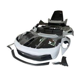 Bộ body kit 992 GT3RS dành cho Porsche 992 nâng cấp GT3RS, chất liệu sợi carbon khô, bao gồm cản trước sau, ốp sườn, cánh gió sau, nắp capo, ống xả - Product Image 1