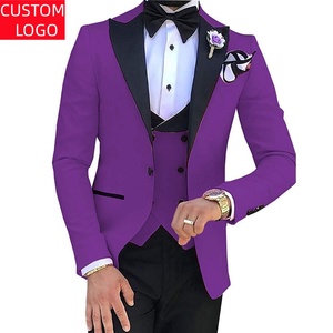 Abito <span class=keywords><strong>da</strong></span> <span class=keywords><strong>Uomo</strong></span> Plus Size di Alta Qualità con Logo Personalizzato, Tessuto Morbido e Traspirante per Ufficio e Cerimonie - Product Image 2