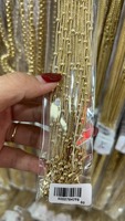 1113 XuPing Chaîne Classique Tendance Assortie Or 14K Très Vendue Pouvant Être Associée avec Pendentif Collier Bijoux