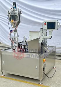 YB-JMA半自動リップグレーズアイライナーまつげ接着剤マスカラバームリップグロス化粧品化粧品顔充填キャッピングマシン - Product Image 5