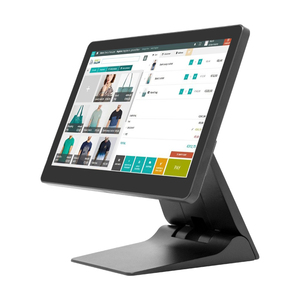 Nouveau système POS tactile en alliage d'aluminium avec écran pliable de 15,6 pouces, panneau entièrement laminé, SSD 2,5'' et M.2 amovible - Product Image 1