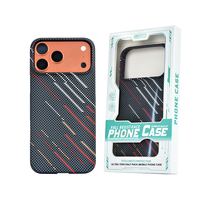 Coque de téléphone hybride magnétique en fibre de carbone TPU PC pour iPhone 18 17 Pro Max 16 15 14, protection de l'appareil photo, antichoc