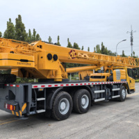 Grue à flèche télescopique d'occasion Xc-mg 5 sections XCT25, grue mobile hydraulique de 25 tonnes utilisée