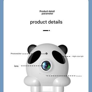 Cámara de Seguridad Ultra HD para el Hogar con Detección de Movimiento y Notificaciones de Alarma en Tiempo Real 180 °   Monitor Giratorio para Bebés/Mascotas - Product Image 5