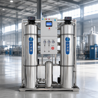 Système de filtration d'eau par osmose inverse commercial, cuve sous pression, moteur 1000L/H, haute capacité, pour l'eau potable