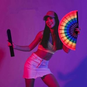 Large European Style Flower Velvet Folding Hand Fan Bag Drawstring 14.57x2.76 <b>Black</b> Fabric Sleeve Protector Gift <b>Wrap</b> Bags - Product Image 3