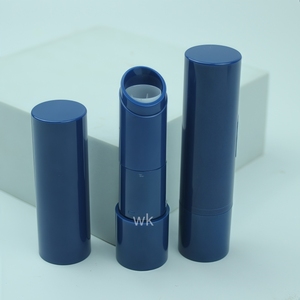 3.5g nhựa Son dưỡng môi <span class=keywords><strong>container</strong></span> mỹ phẩm bao bì rỗng chai tròn ống son môi - Product Image 1