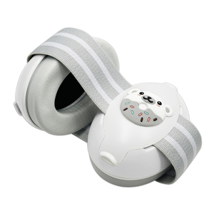 Ansi CE EN352-1 25dB 3-18 tháng trẻ sơ sinh tiếng ồn hủy bỏ tai nghe ngủ bảo vệ thính giác bé earmuffs với bằng sáng chế - Product Image 2
