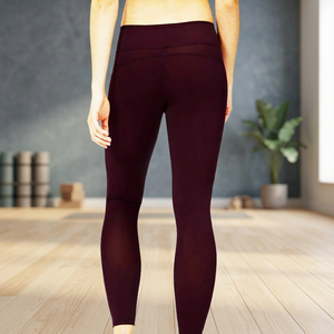 Leggings Largos de Yoga para Mujer, Ecológicos, Transpirables, de Cintura Alta, de Secado Rápido, con Bolsillos Sin Costuras, Cómodos para el Periodo Menstrual - Product Image 3