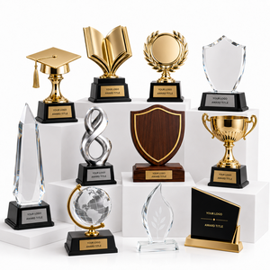 Trophée personnalisé, plaque de récompense en métal, résine, aluminium, alliage de zinc – Options pour entreprise, conférence, souvenir, cadeau, cérémonie - Product Image 2