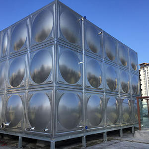 Panel de Acero Inoxidable de Alta Calidad para Soldadura, Precio por Panel de Tanque de Agua Seccional de Acero Prensado SS 304 316 de 2000 a 50000 Litros/Gallones - Product Image 6