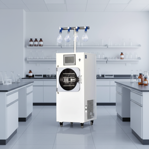 Food Freeze Dryer Vacuum Freeze Drying Technology Food Lyophilizer Touchscreen LCD Laboratory Food Freeze <b>Dehydrator</b> - Product Image 4