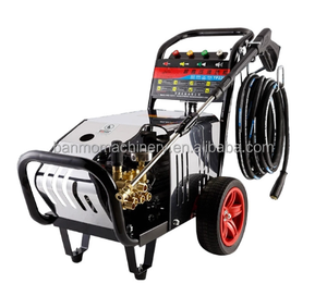 Lavadora de Autos Industrial de Alta Presión con Motor de Inducción Eléctrico y Carrete de Manguera para Limpieza Comercial, Taller Automotriz y Lavado de Autos - Product Image 6