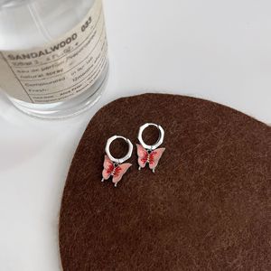 Yinruitai S925 Sterling Silver Butterfly Drop <b>Earrings</b> For Women Everyday Wear <b>Fine</b> Jewelry - Product Image 2