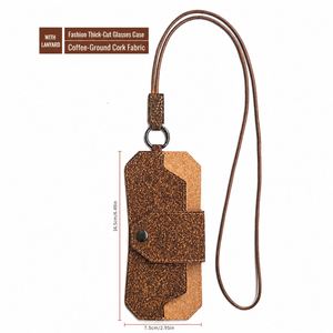Custom Wholesale Cork Passport Holder and Luggage Tag Set Bulk Eco Friendly Travel Accessories - Product Image 3