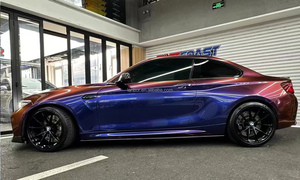 สติ๊กเกอร์ไวนิลหุ้มรถยนต์ PET ลายเปลี่ยนสีแบบคาเมเลี่ยน ขายดีปี 2024 /ฟิล์มหุ้มรถยนต์ 1.52*18 เมตร/ม้วน - Product Image 5