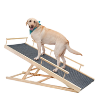 Rampe pour chien en bois sur mesure pour voiture, rampe pliable portable pour animaux de compagnie, rampe pour chiot pliable à l'intérieur de la voiture, rampe réglable pour chien pour voiture