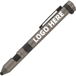 Personalized 7-in-1 Multifunction <b>Pen</b> With Custom Logo Print Novelty Ballpoint <b>Pen</b> for Business Branding Marketing Gift Supplies - Product Image 1