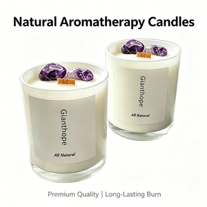 Vela Aromática <span class=keywords><strong>de</strong></span> Cera <span class=keywords><strong>de</strong></span> Soya <span class=keywords><strong>de</strong></span> Lujo Personalizada, 8% <span class=keywords><strong>de</strong></span> Fragancia, Material Importado para Decoración <span class=keywords><strong>de</strong></span> Hoteles, Spas y Hogares - Product Image 4