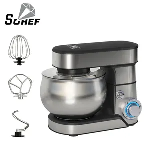 Manufacturer Multifunctional Planetary Rotation Food Stand Mixer Cake Dough Mixer With LED Touch Screen