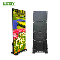 Layar LED Digital HD Indoor Outdoor Berkualitas Tinggi P2.5 P1.86 dengan Stand untuk Acara