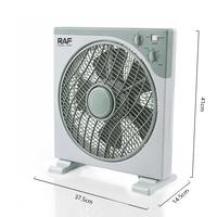 Ventilateur électrique RAF R.922 400W 5 pales PP Trois vitesses de vent Faible bruit Ventilateur de refroidissement et de ventilation pour la maison et le bureau